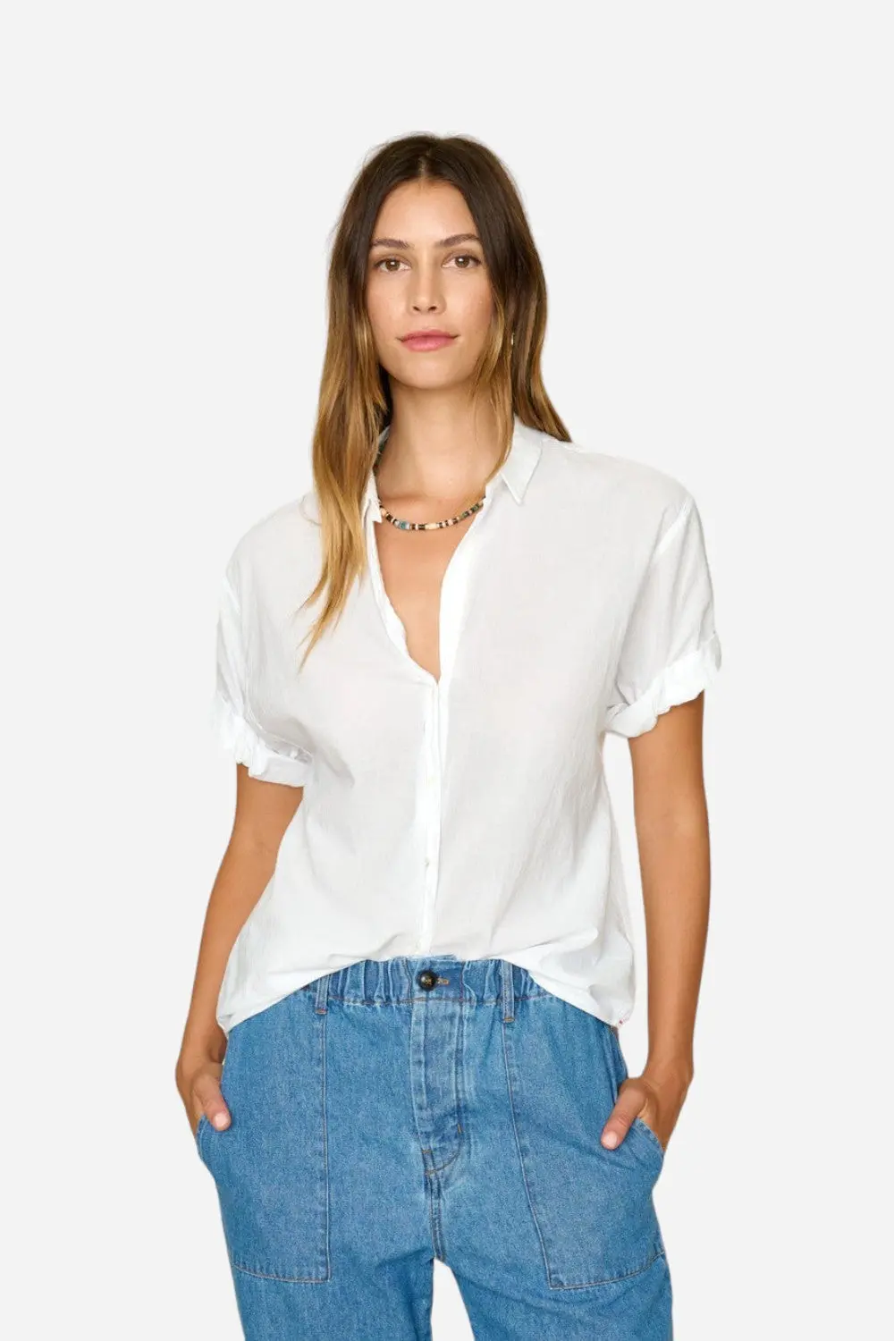 Xirena Channing Shirt In White 1