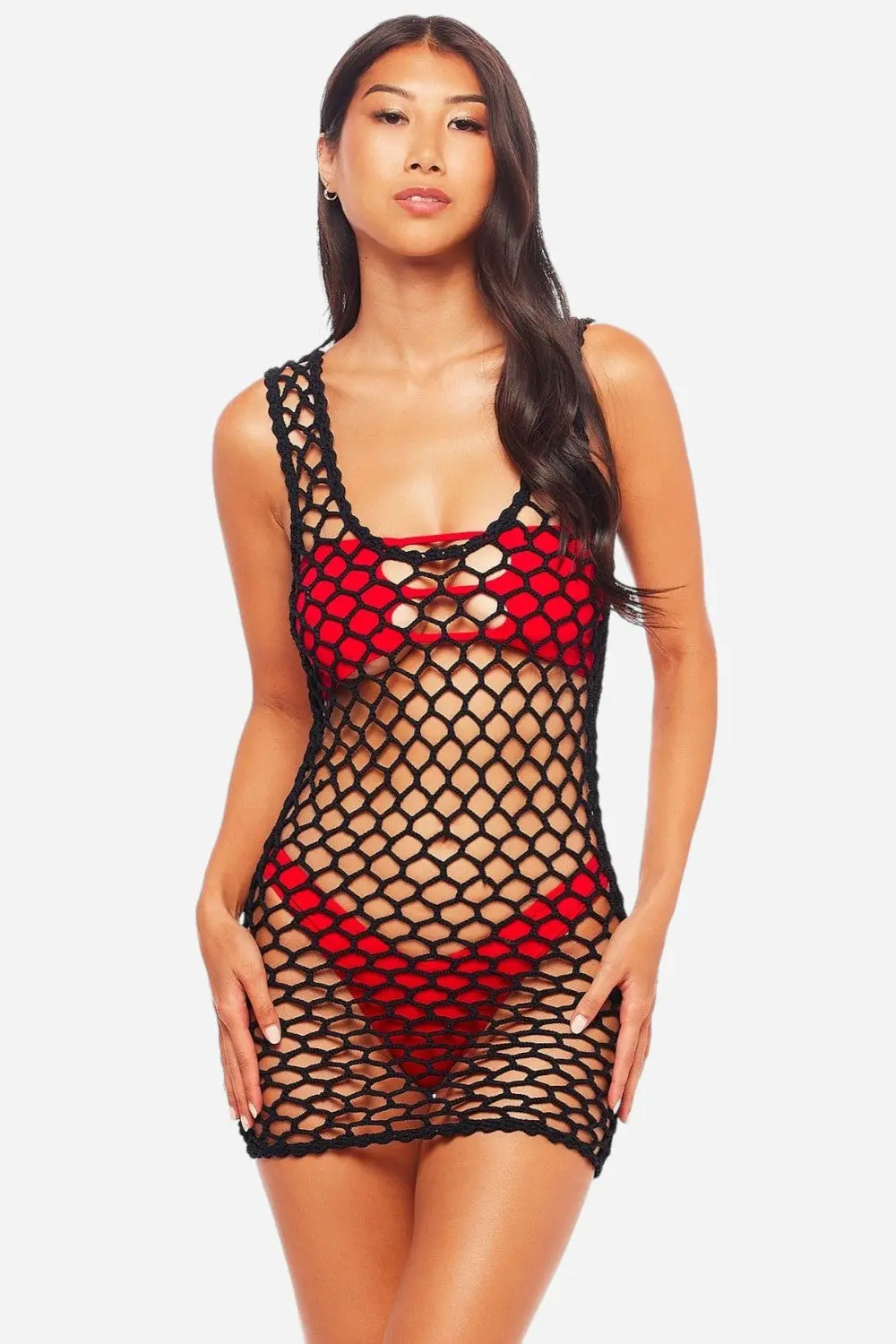 Jmp The Label Bermuda Coverup Dress In Midnight Black 1