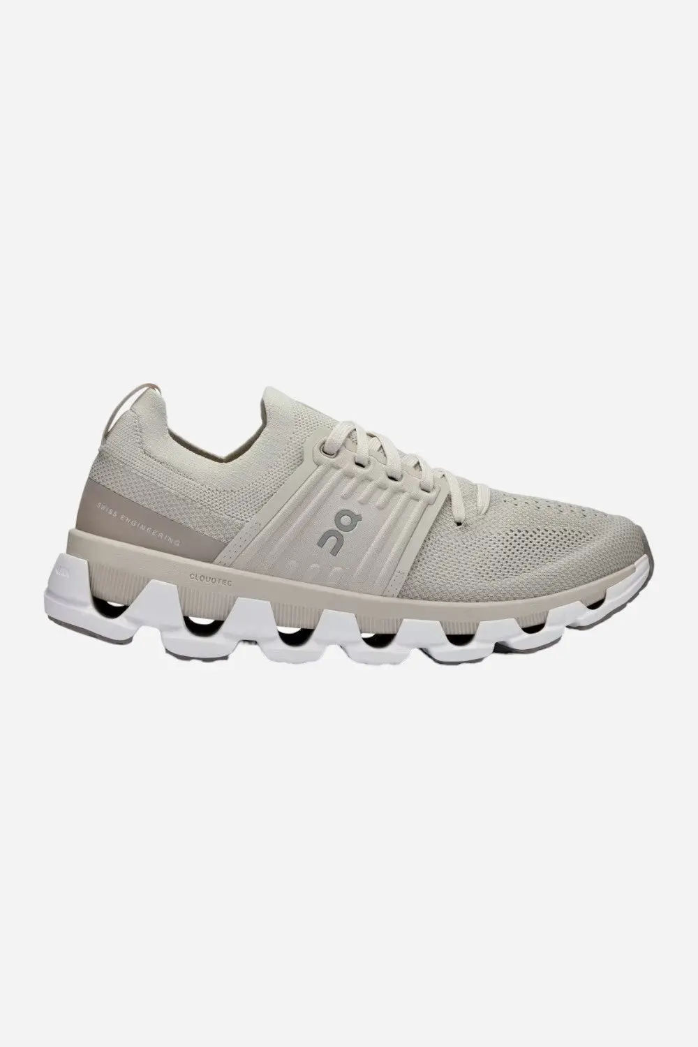 On Running Womens Cloudswift 3 Sneakers In Pearl Fog 1