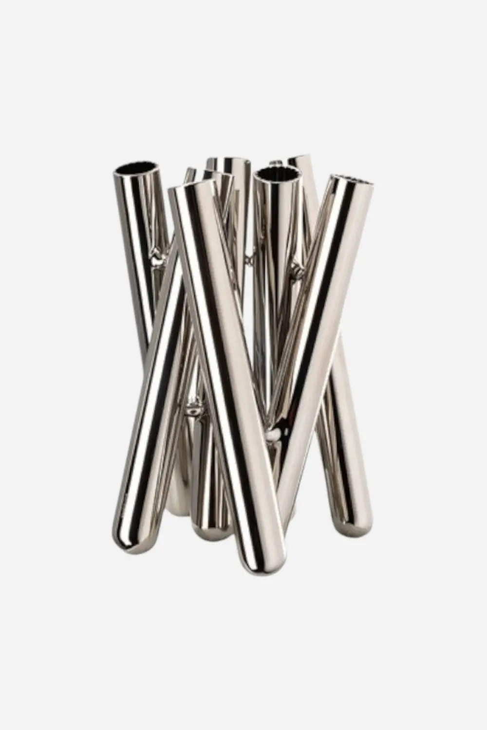 Rosenthal Seven Contour Vase Silver - 8.25" 1