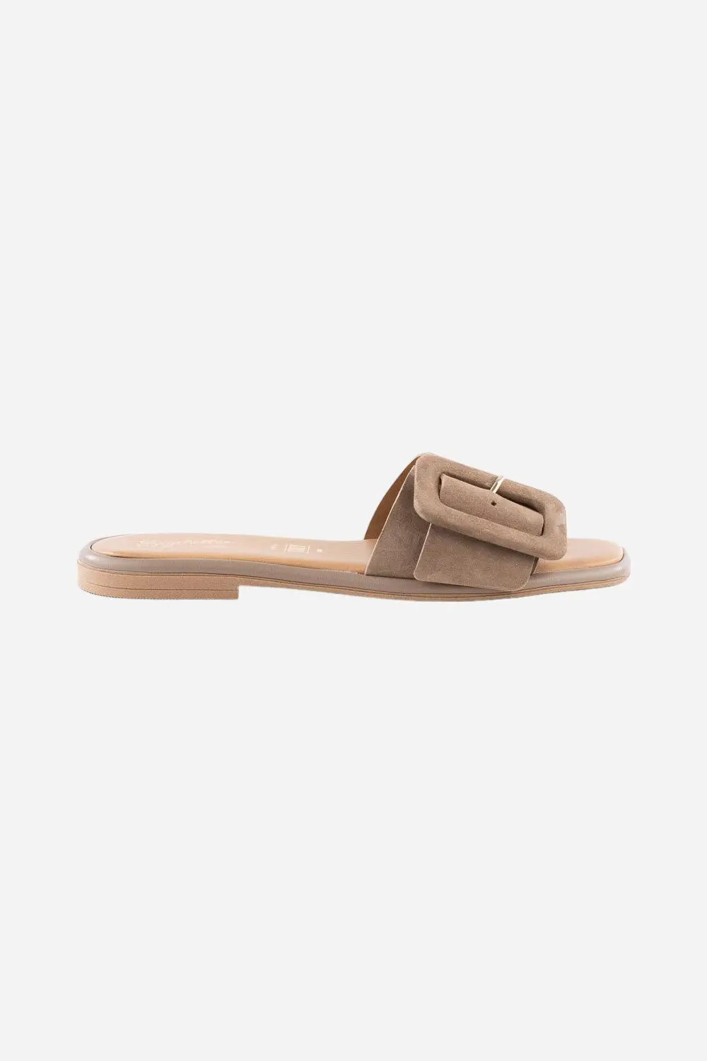 Seychelles Manhattan Suede Slide In Taupe 1