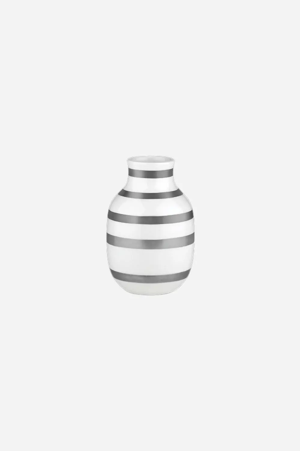 Rosendahl Kähler Omaggio Vase In Silver 1