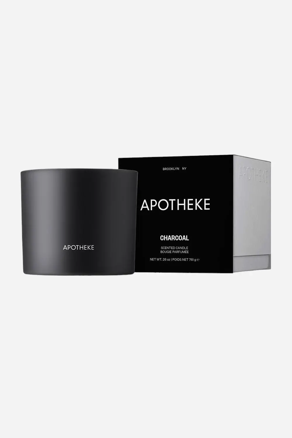 Apotheke Charcoal 3-Wick Candle 1