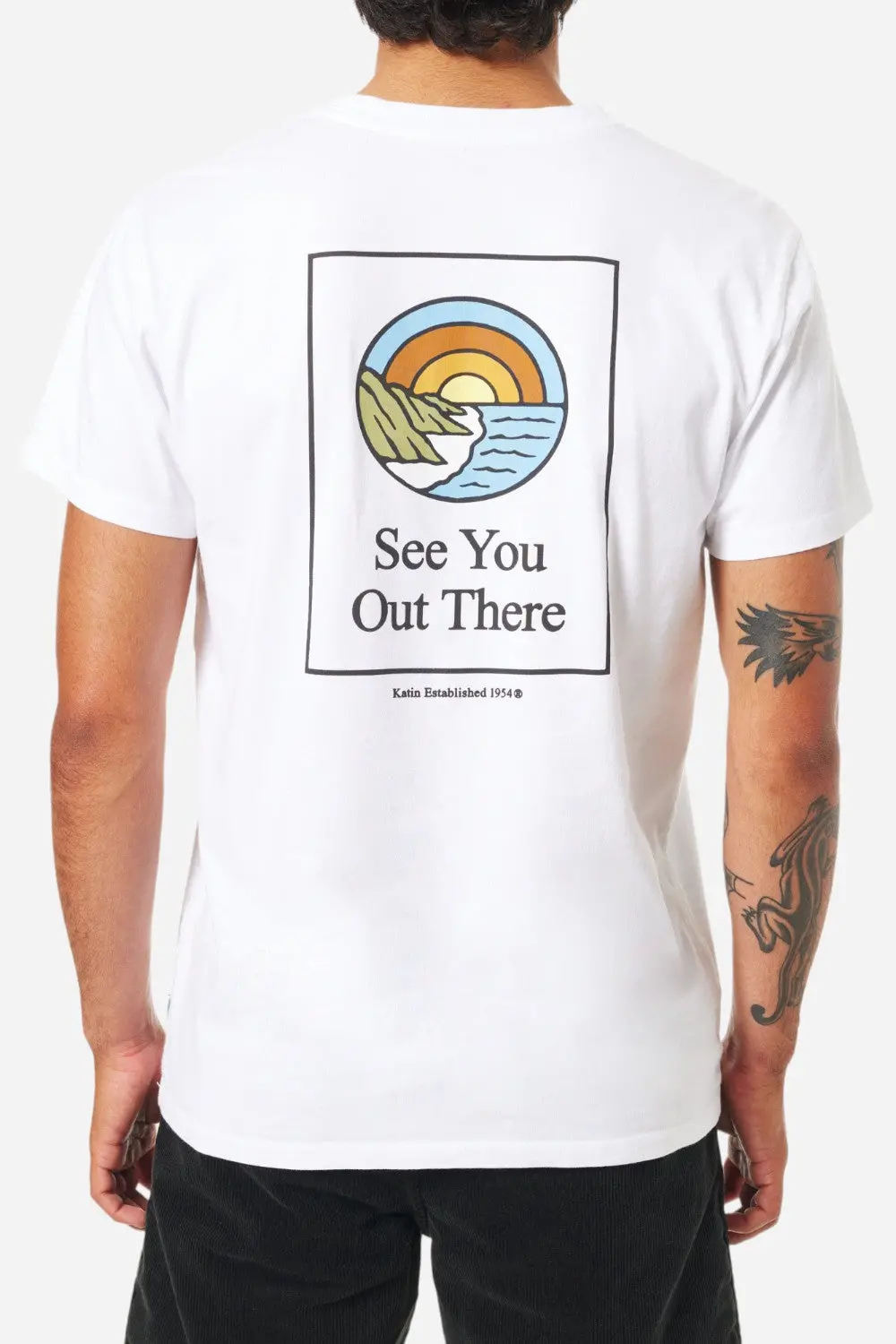 Katin Coastal Tee In White 1