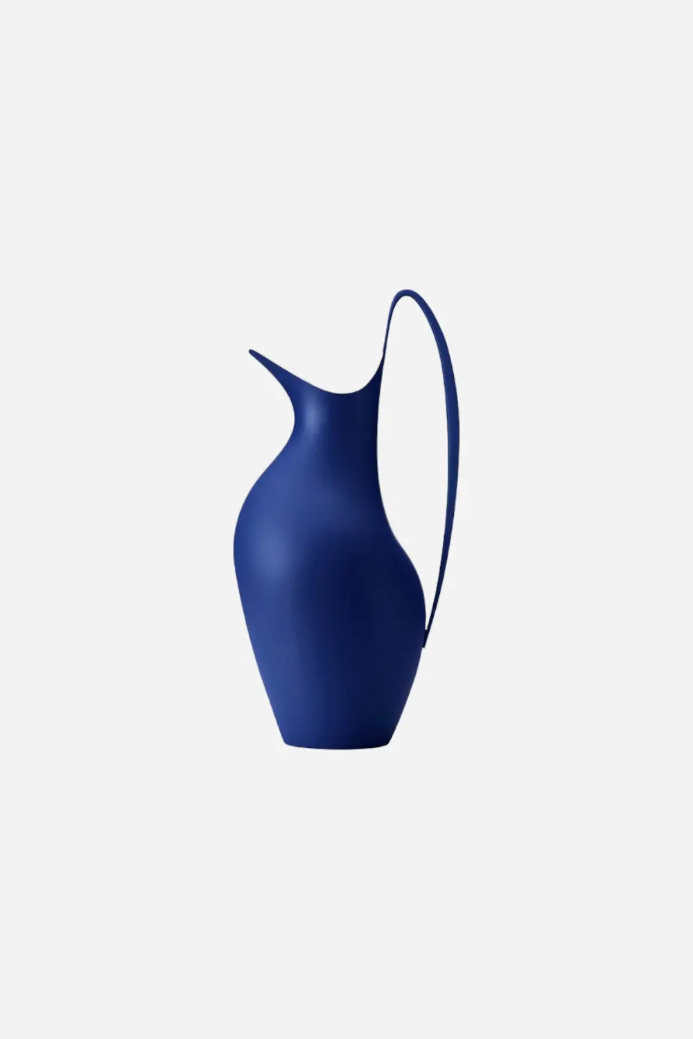 Georg Jensen Henning Koppel Pitcher Stainless Steel In Iconic Blue 1