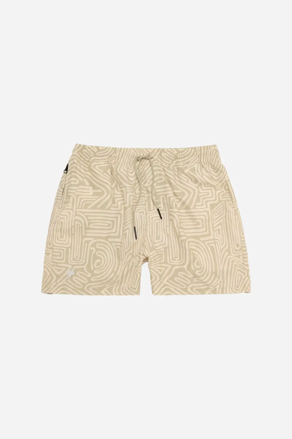 Oas Cream Golconda Swim Short 1