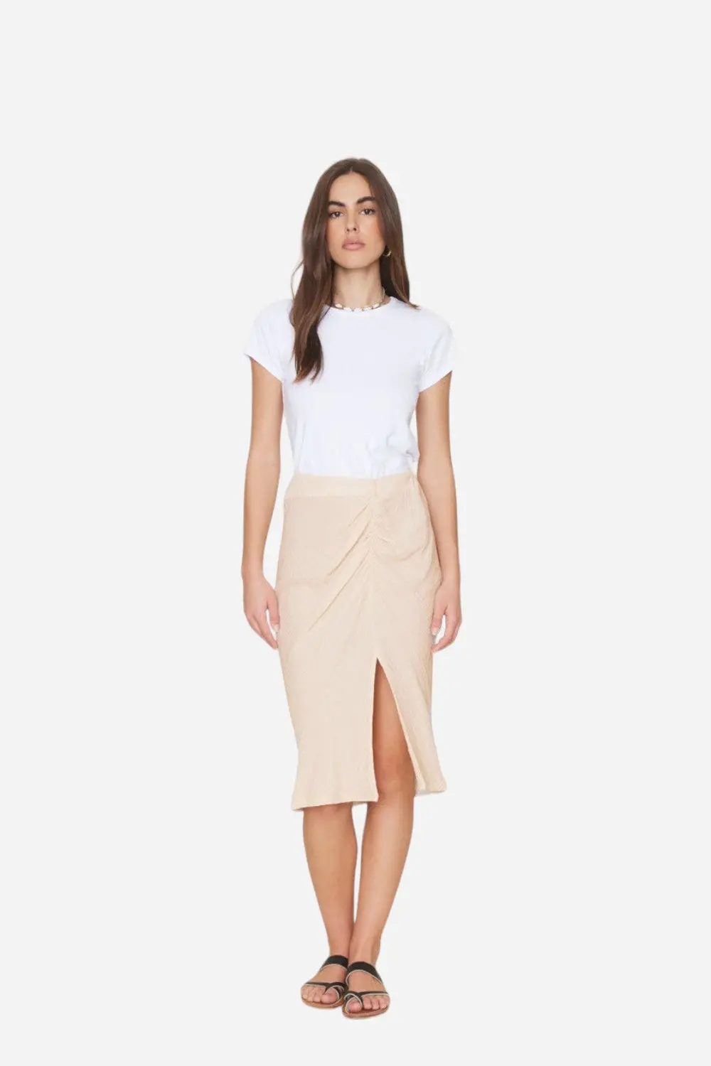 Xirena Scottie Skirt In Oysterette 1