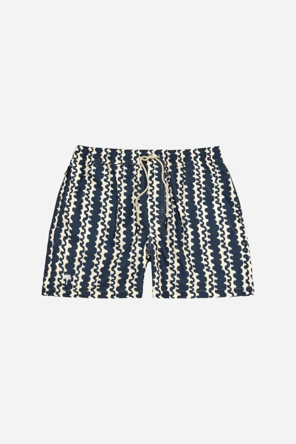 Oas Blue Scribble Swim Short 1