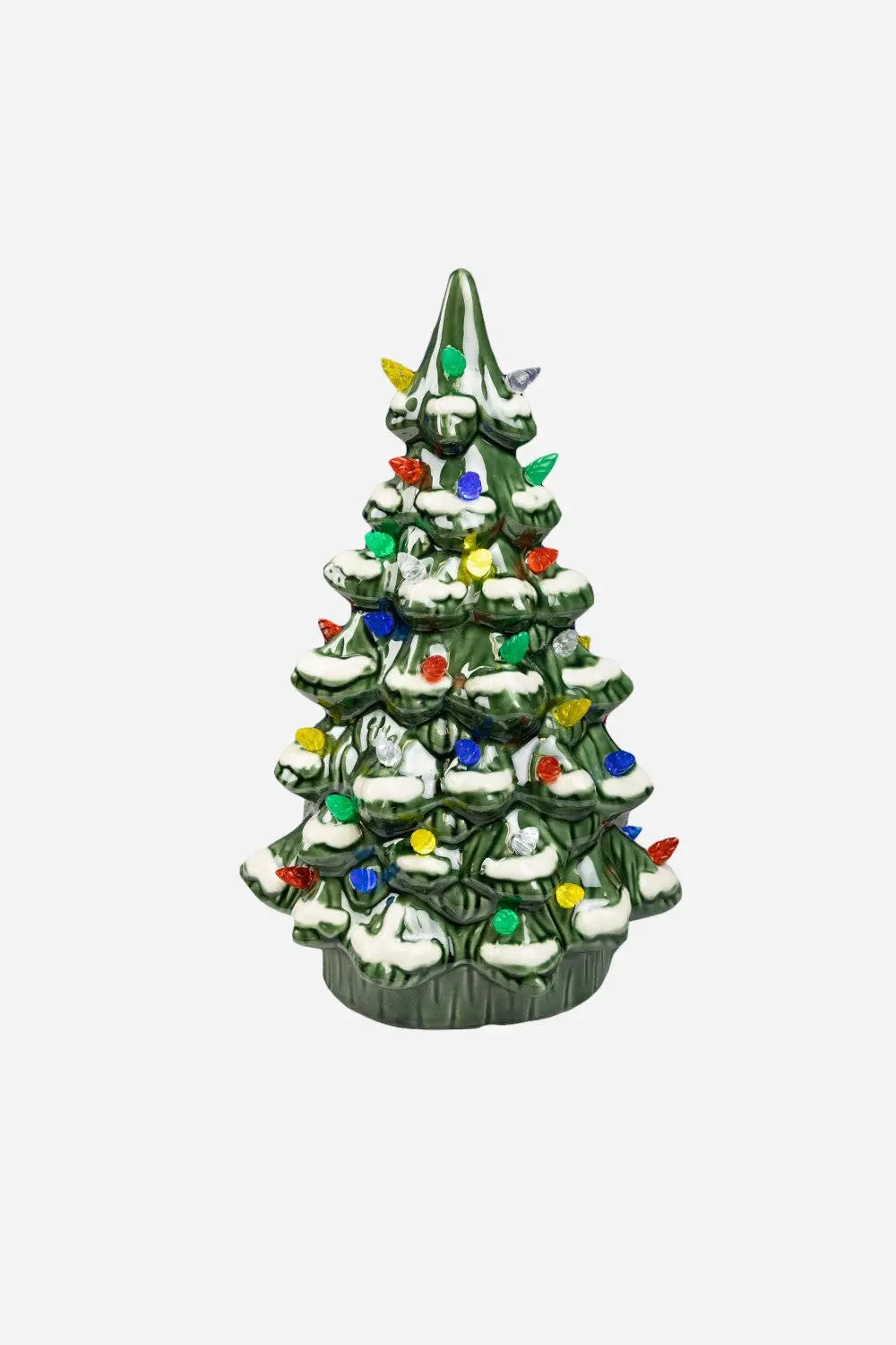 Nostalgic Light Up Tree Ornament In Green 1