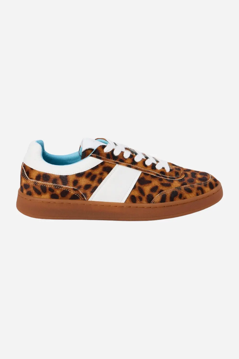 Matisse Quincy Low-Top Sneaker In Tan Leopard 1