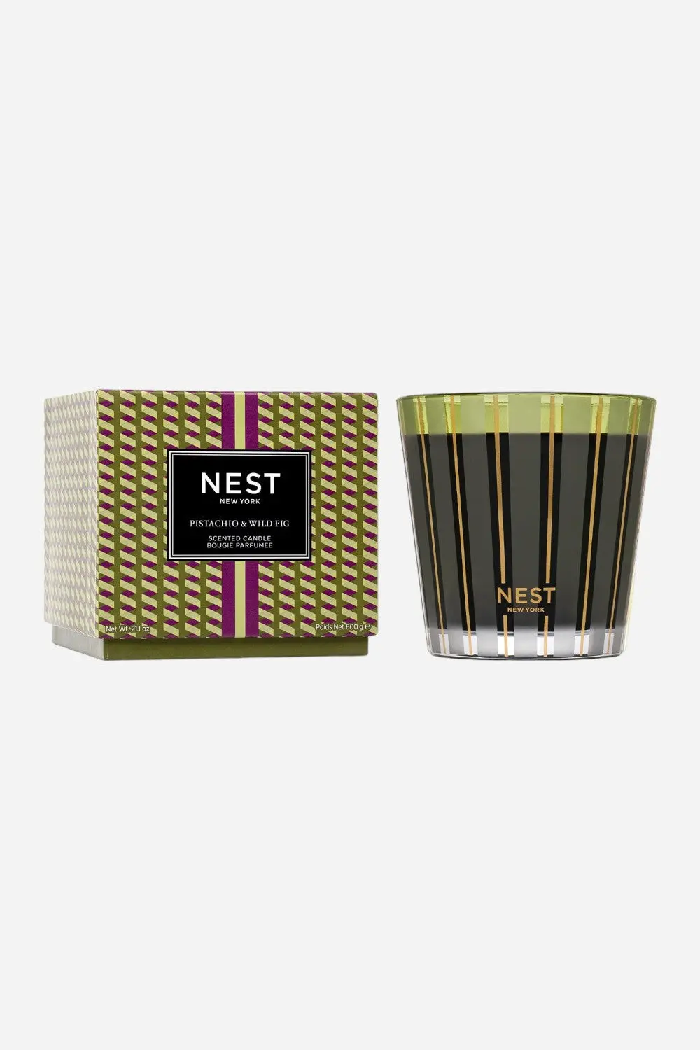 Nest Pistachio Wild Fig 3-Wick Candle 1