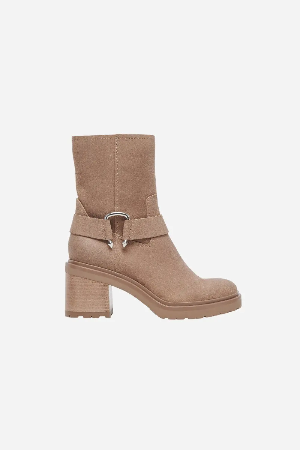 Dolce Vita Camros Boots In Truffle Suede 1