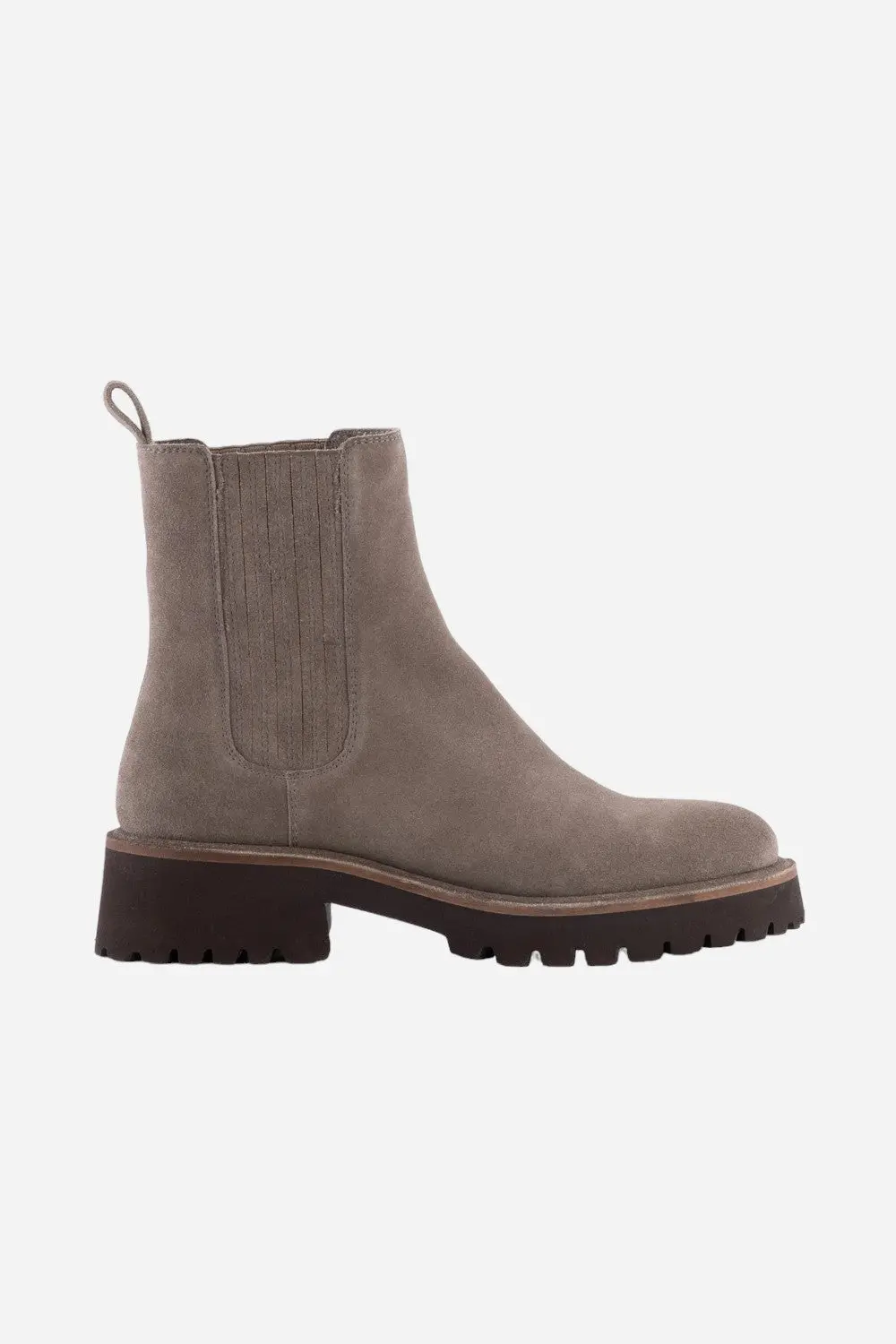 Seychelles Cashew Booties In Taupe Suede 1