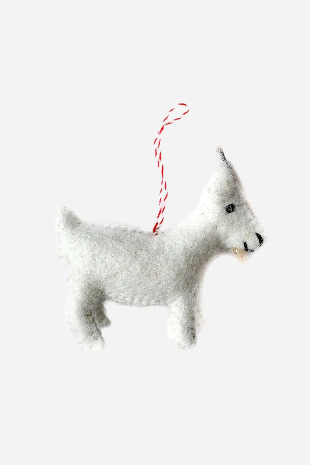 Ornaments 4 Orphans Goat Felt Wool Ornament 1