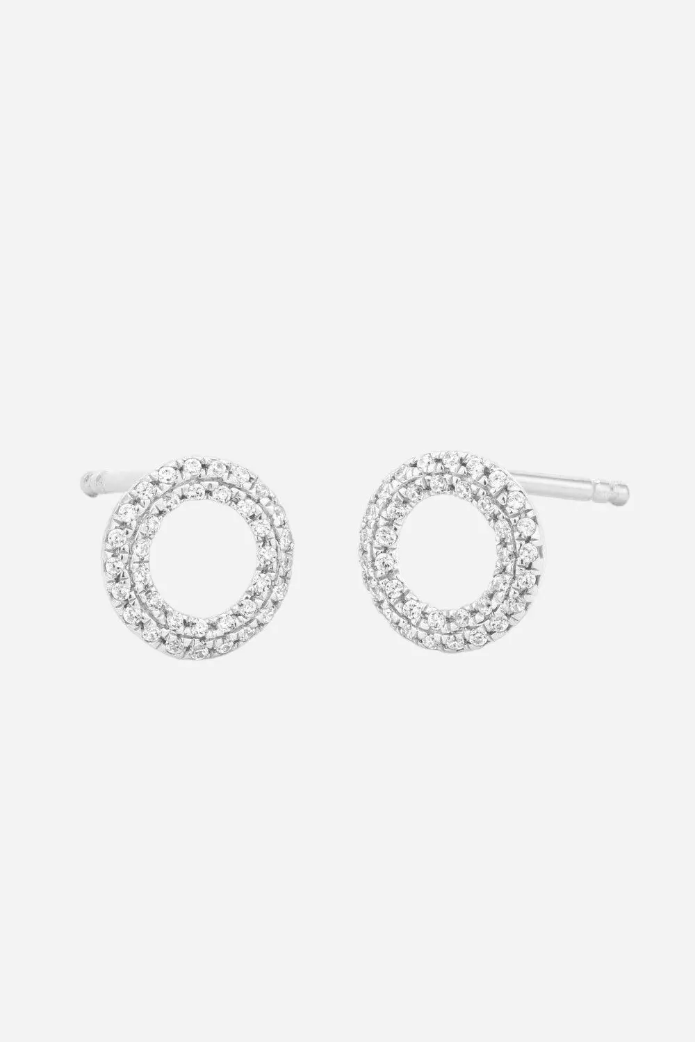 Ella Stein Sealed With A Kiss Stud Earrings In Sterling Silver 1