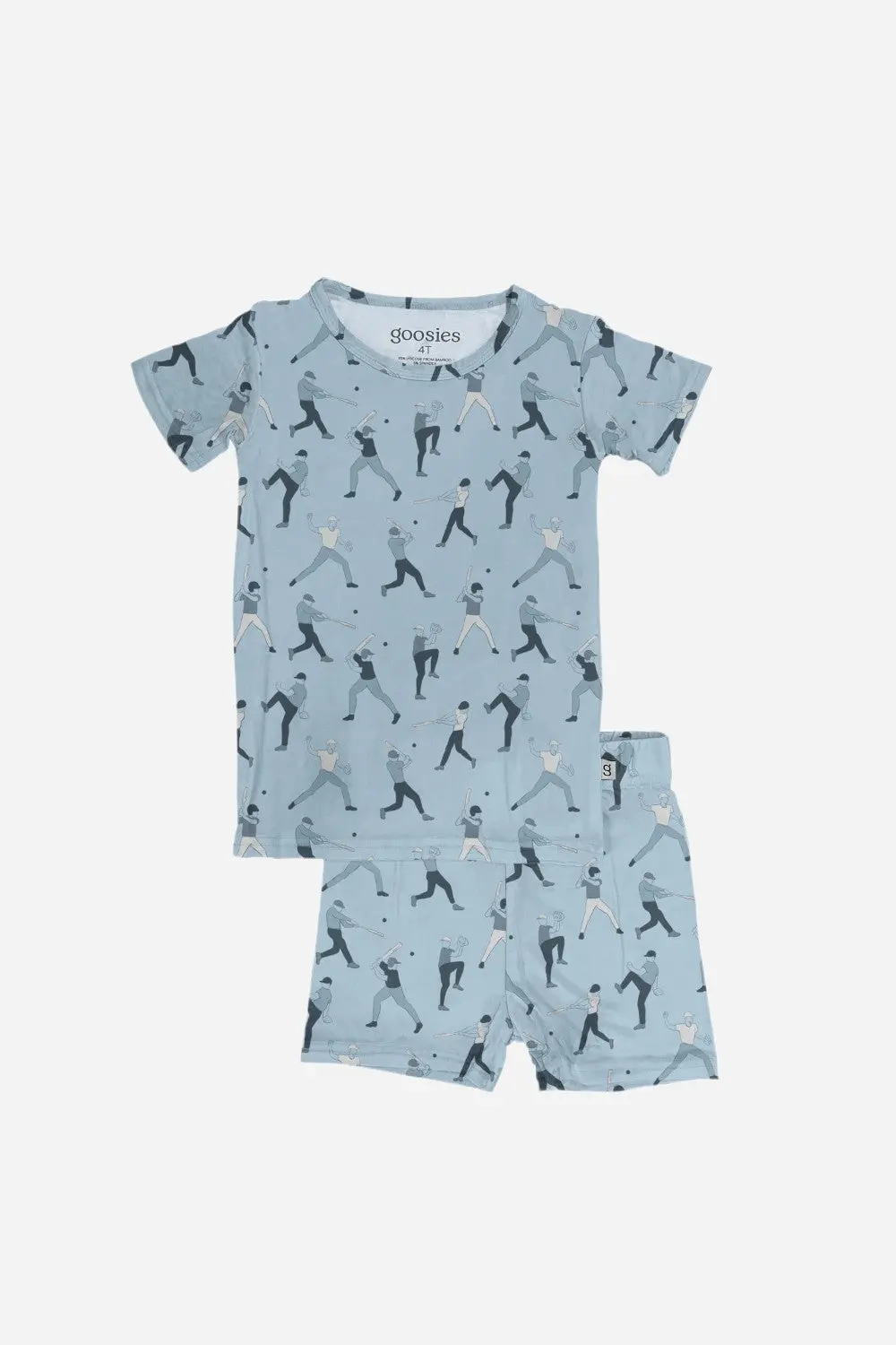 Goosies Two Piece Pj Set In Baseball 1