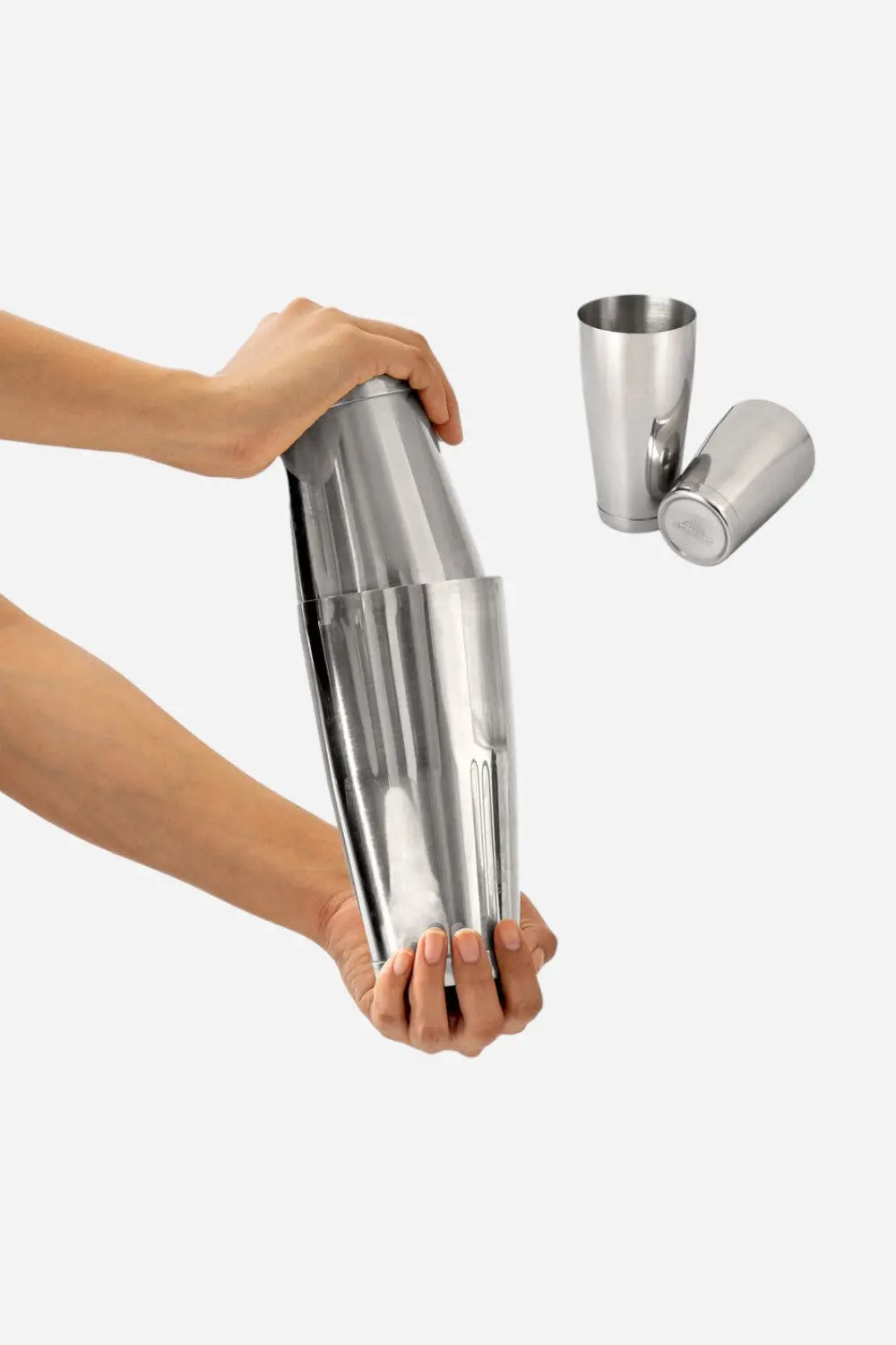 A Bar Above Boston Cocktail Shaker Weighted/Weighted In Stainless Steel 1
