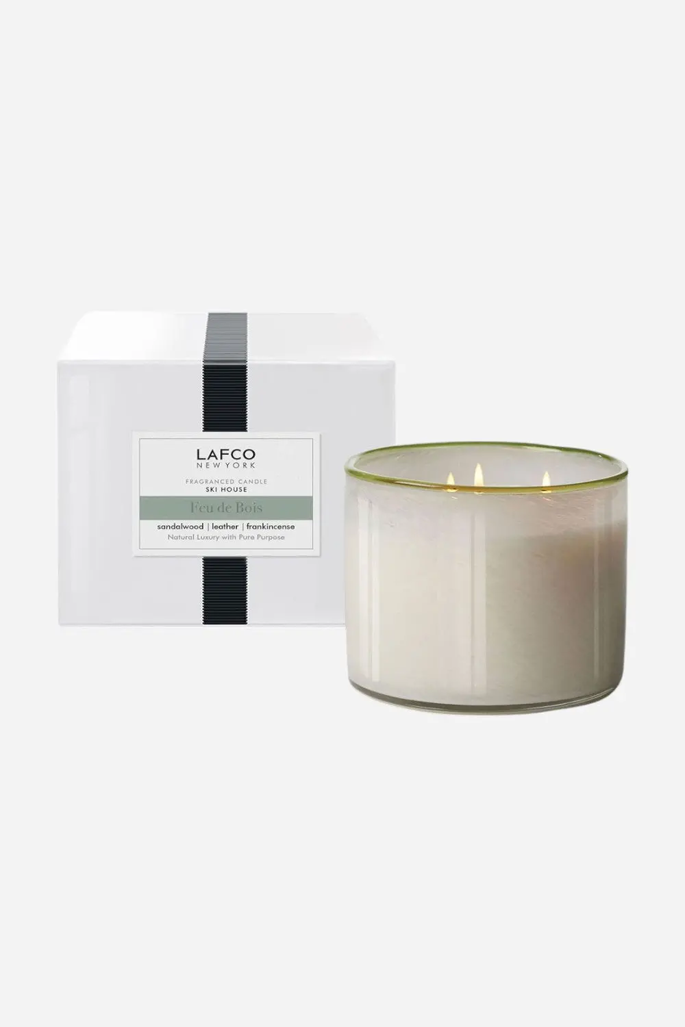 Lafco Feu De Bois 3-Wick Candle - 30Oz 1
