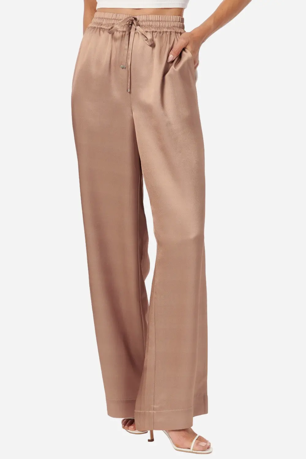 Camy Nyc Reggie Pants In Latte 1