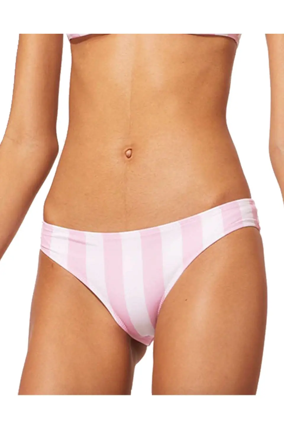 Solid & Striped The Elle Bottom In Cotton Candy Stripe 1