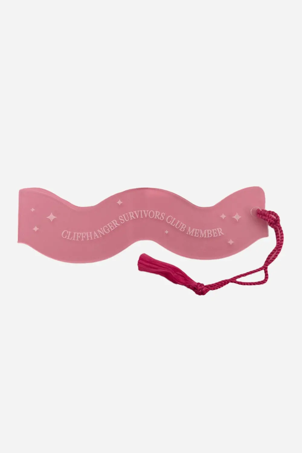 Cliffhanger Survivors Club Member Acrylic Bookmark 1