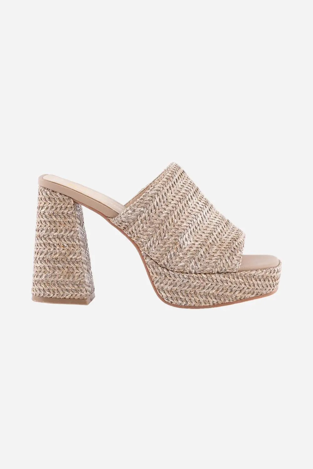 Seychelles We Found Love Sandals In Raffia Taupe 1