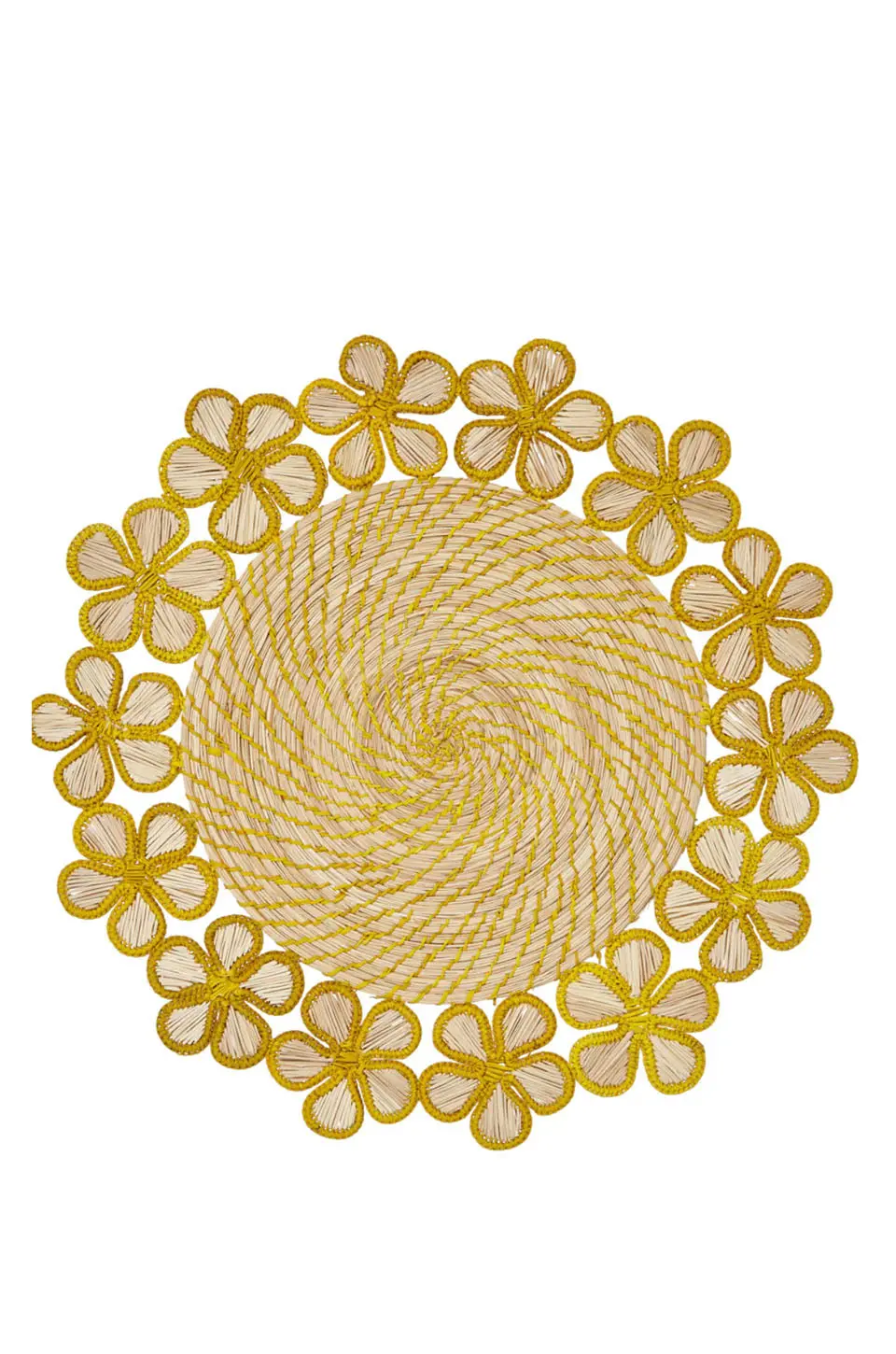 Mode Living Lanai Placemat In Yellow 1