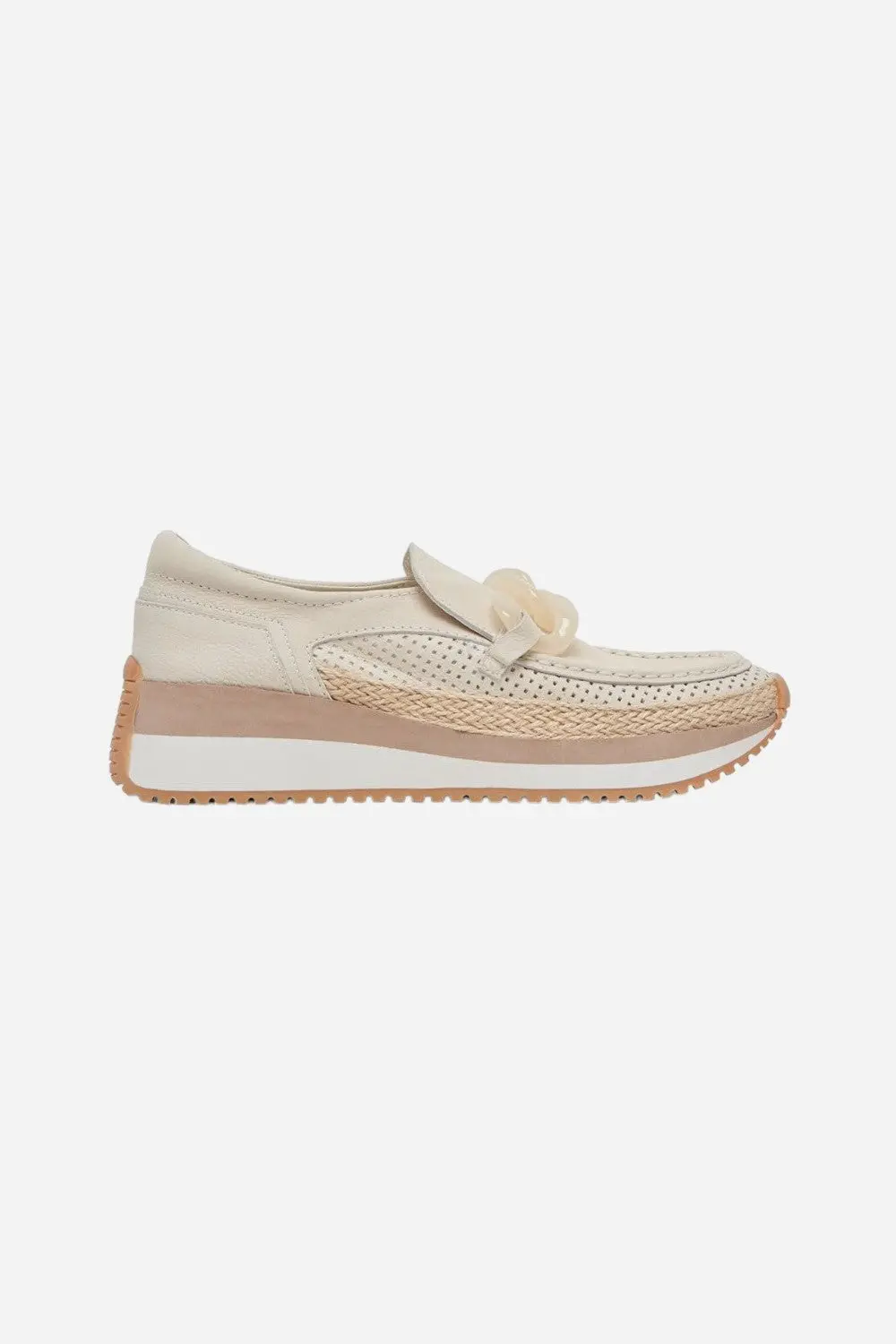 Dolce Vita Jadah Flats In Ivory Nubuck 1