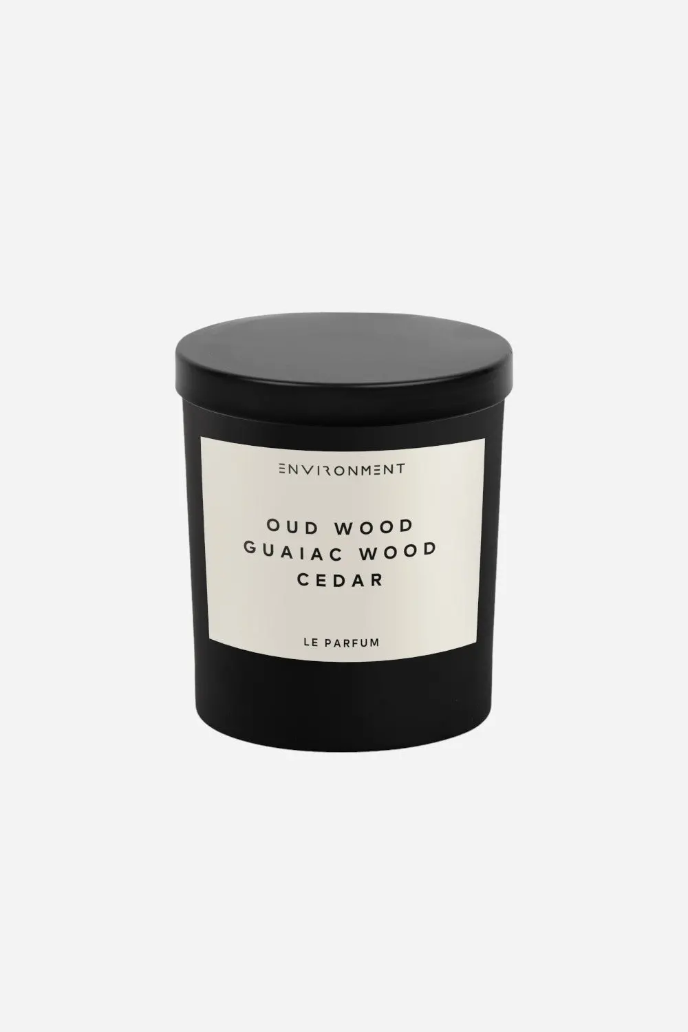 Environment Candles Oud Wood Guaiac Wood Cedar Candle With Lid And Box - 8 Oz 1