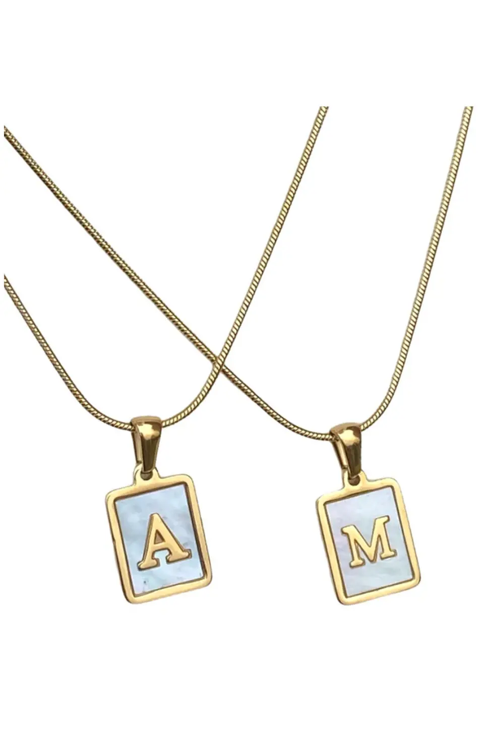 Farrah B Free Agent G Initial Necklace 1