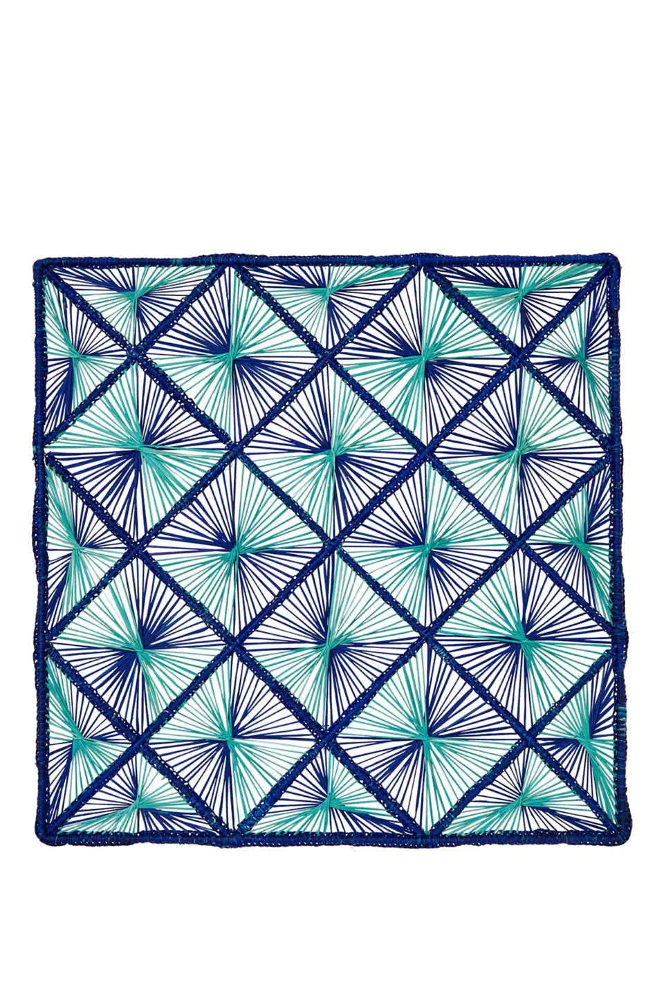 Mode Living Lulu Placemat In Blue 1
