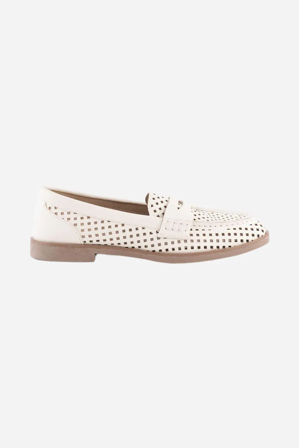 Seychelles Bamboo Mule Loafer In Off White 1
