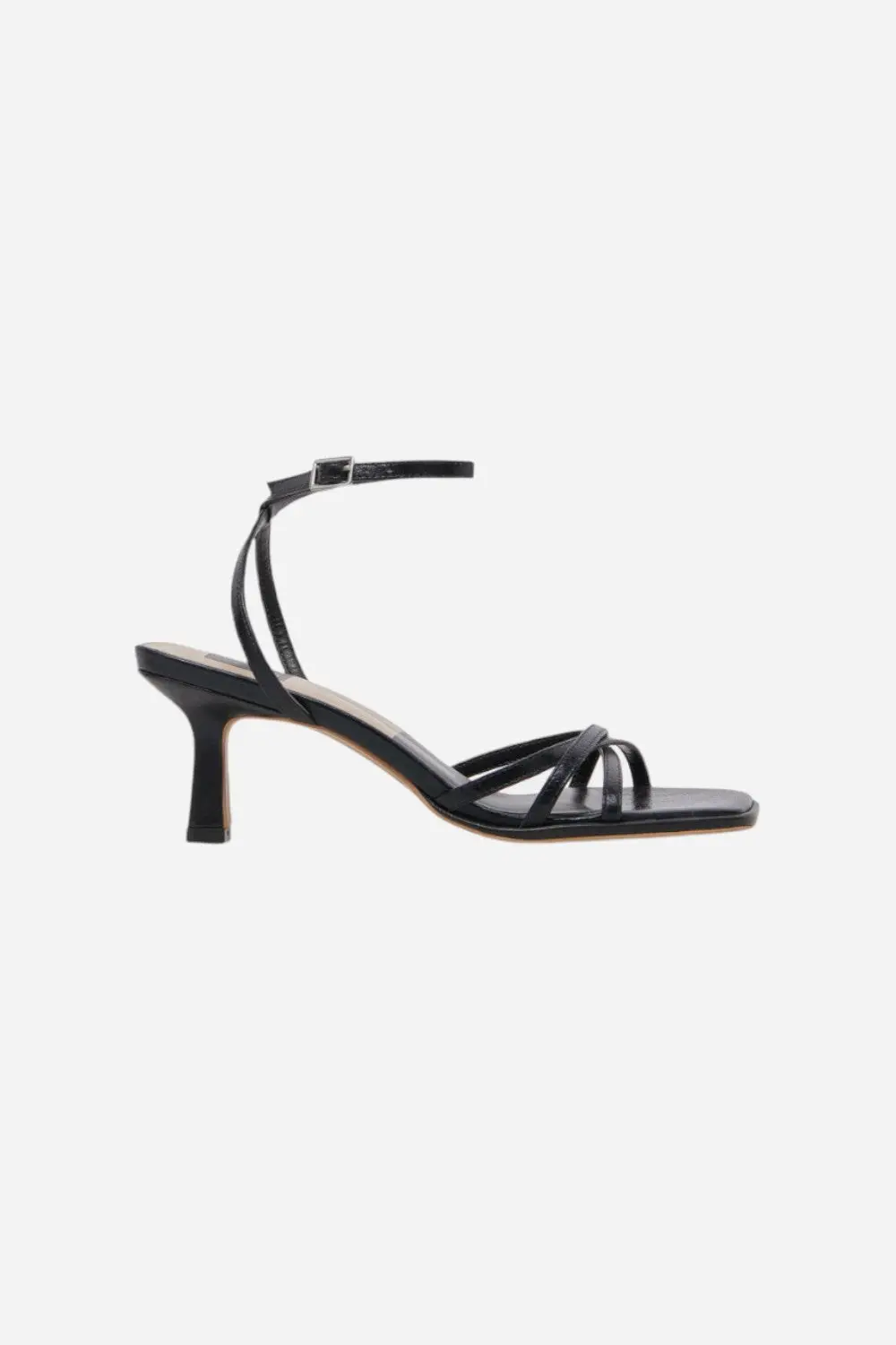 Dolce Vita Manji Heels In Midnight Patent Leather 1