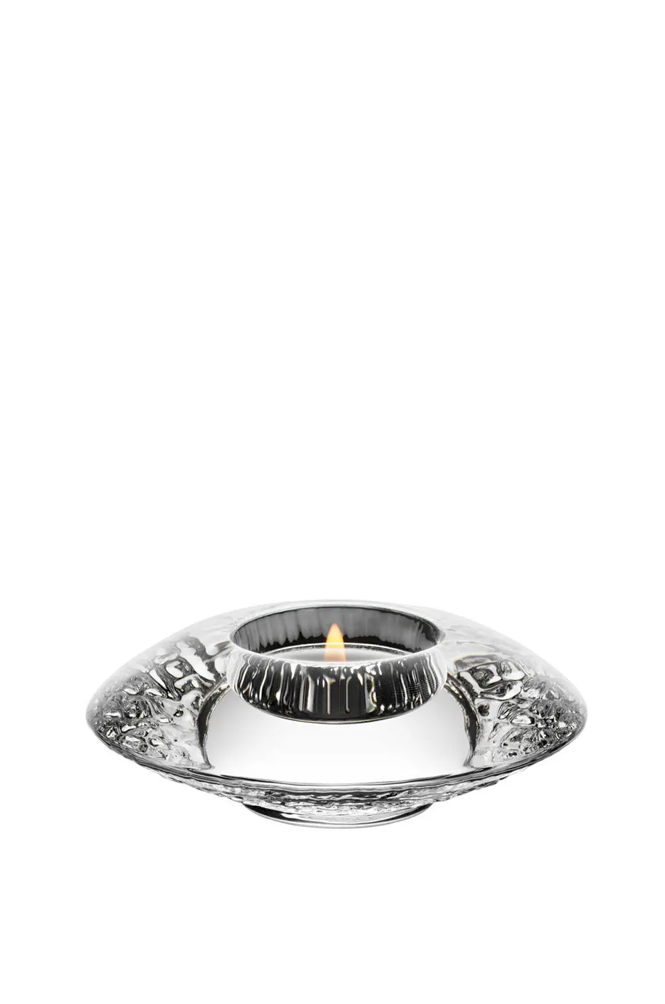 Kosta Boda Orrefors Discus Votive In Clear 1