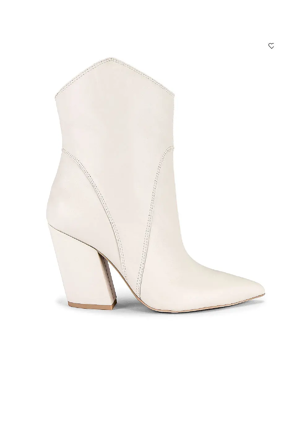 Dolce Vita Nestly Booties In Ivory Leather 1