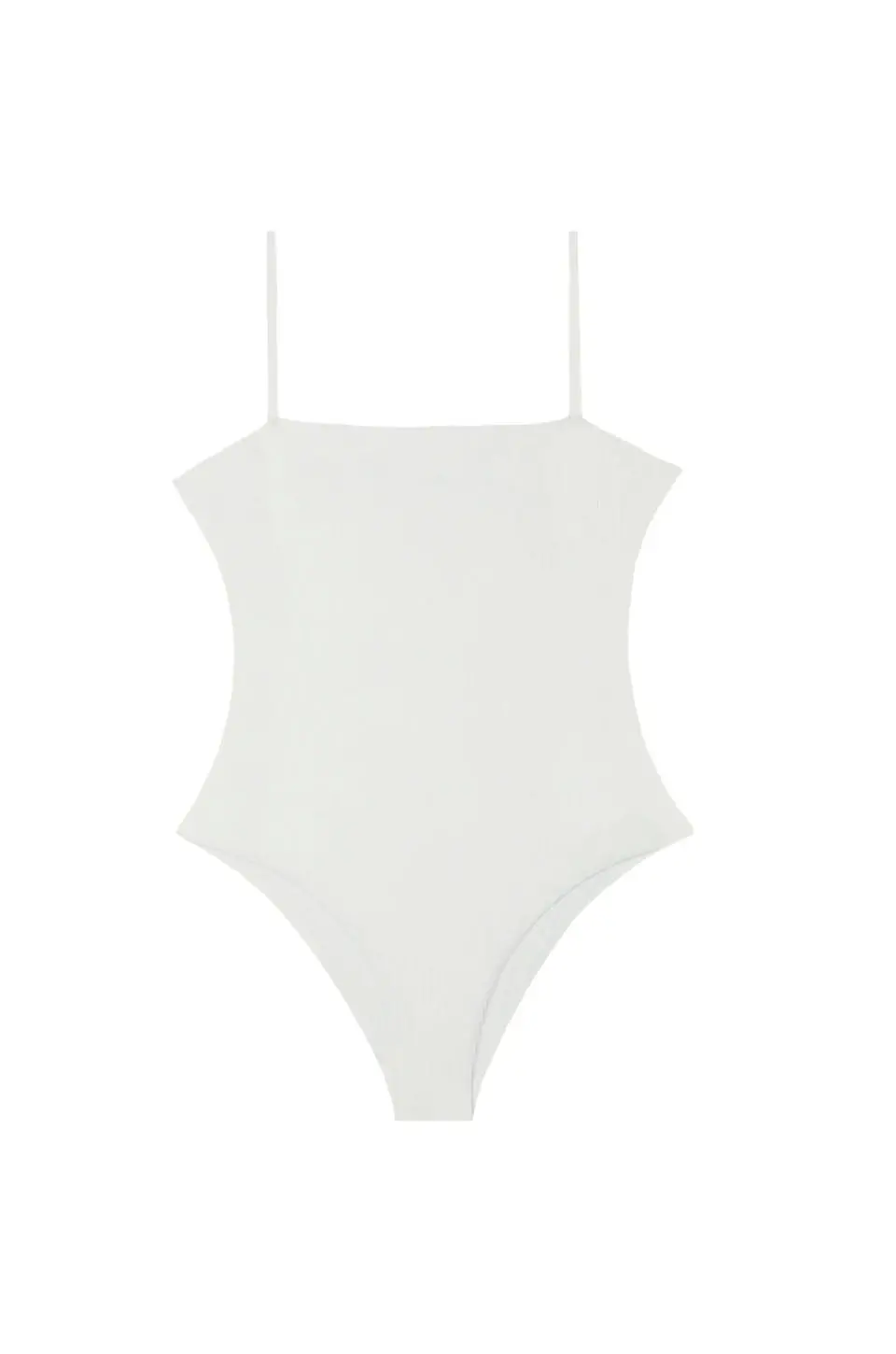 Mikoh Osso One Piece In Ribbed Ecru 1
