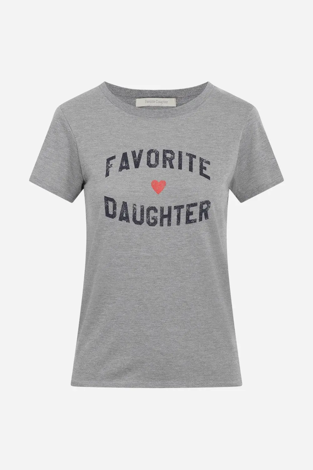 Favorite Daughter Tee In Heather Grey 1