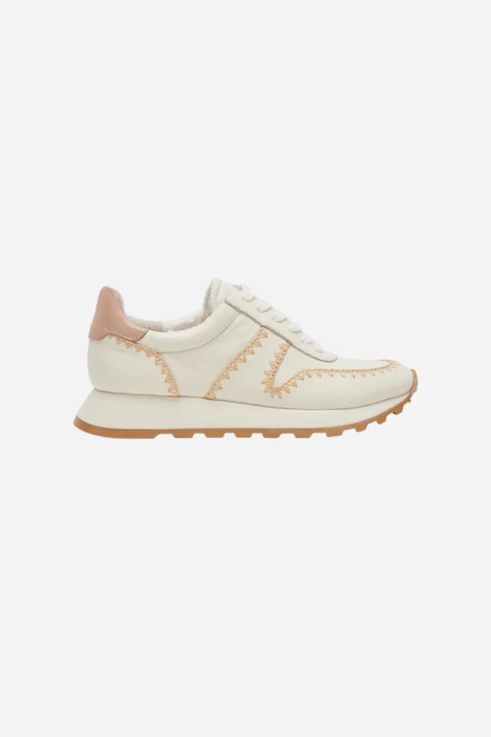 Dolce Vita Ayita Sneakers In White Leather 1