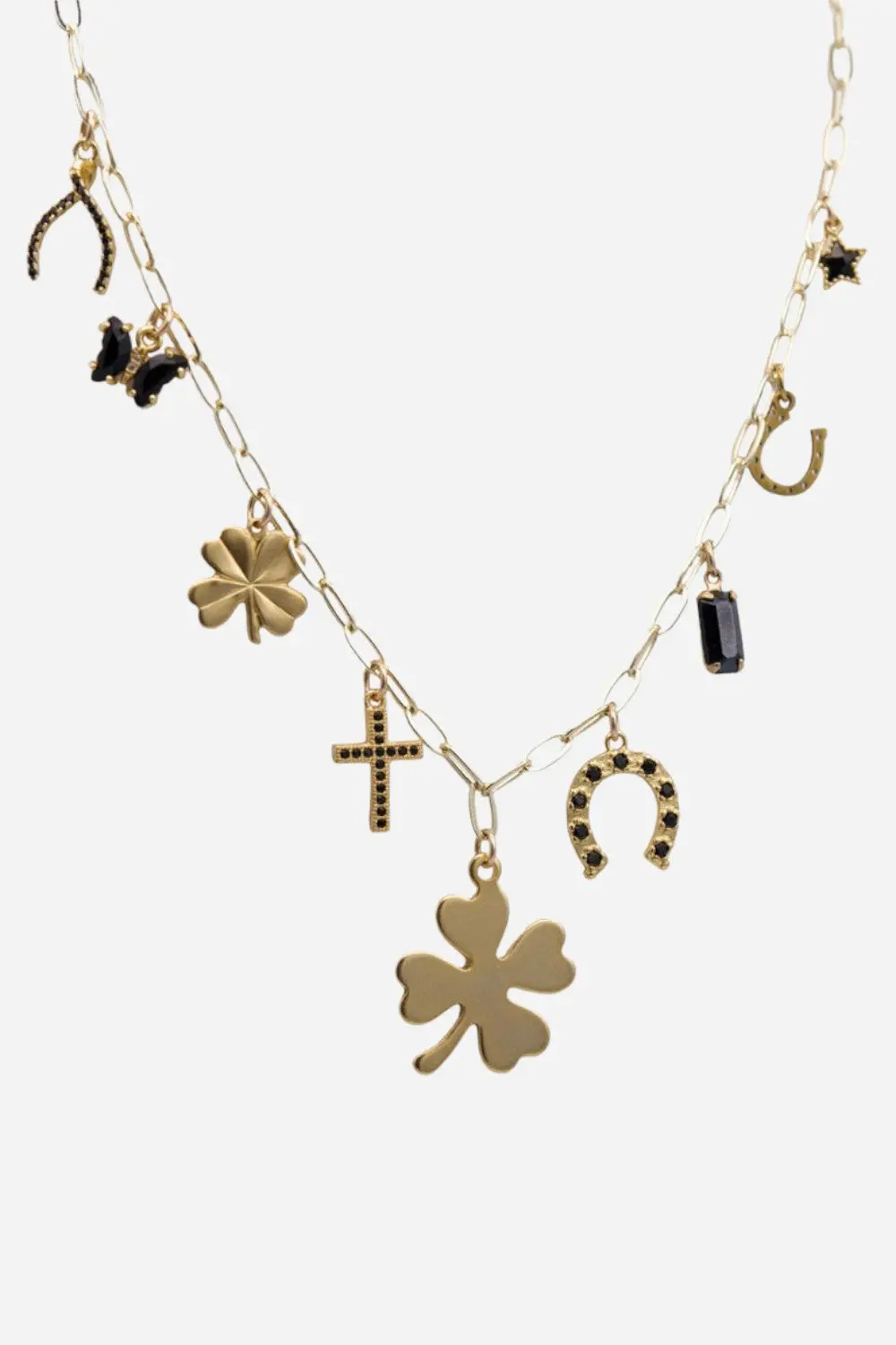 Farrah B Lucky Curio Charm Necklace 1