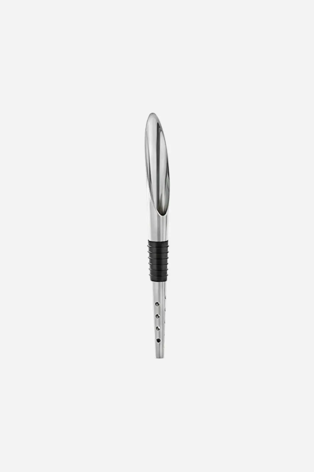 Rosendahl Grand Cru Pouring Aerating Decanting Stopper In Black Steel 1