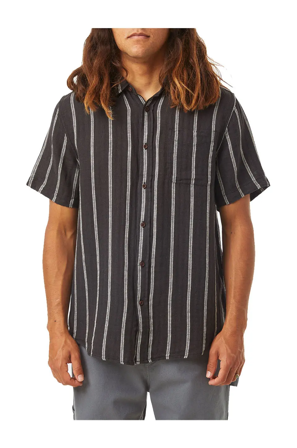 Katin Alan Shirt In Black Wash 1
