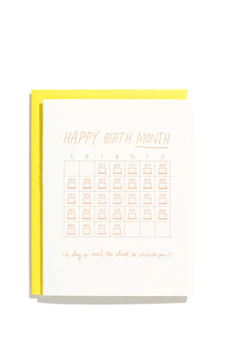 Happy Birth Month Card 1