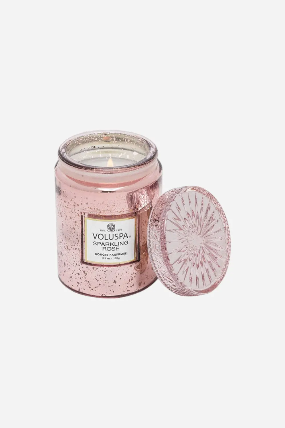 Voluspa Sparkling Rose Small Jar Candle 1