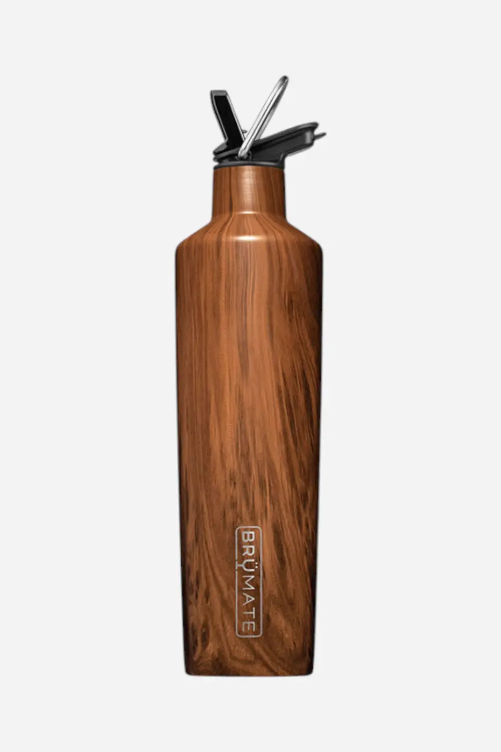 Brumate Rehydration Bottle In Walnut 1