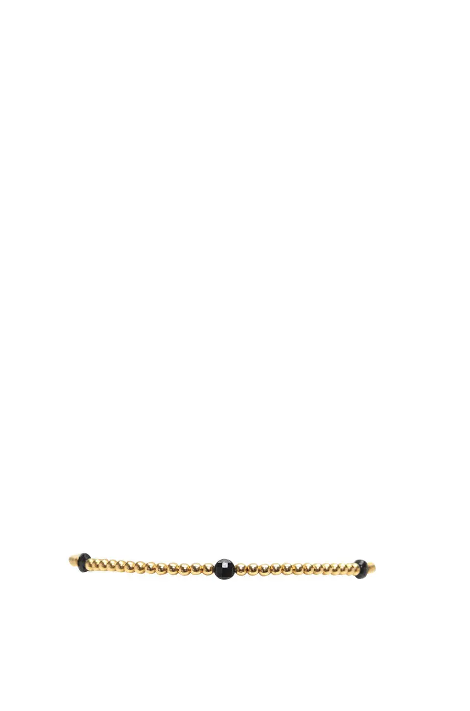 Karen Lazar 2Mm Yellow Gold Filled Bracelet With Spinel Disc Pattern 1