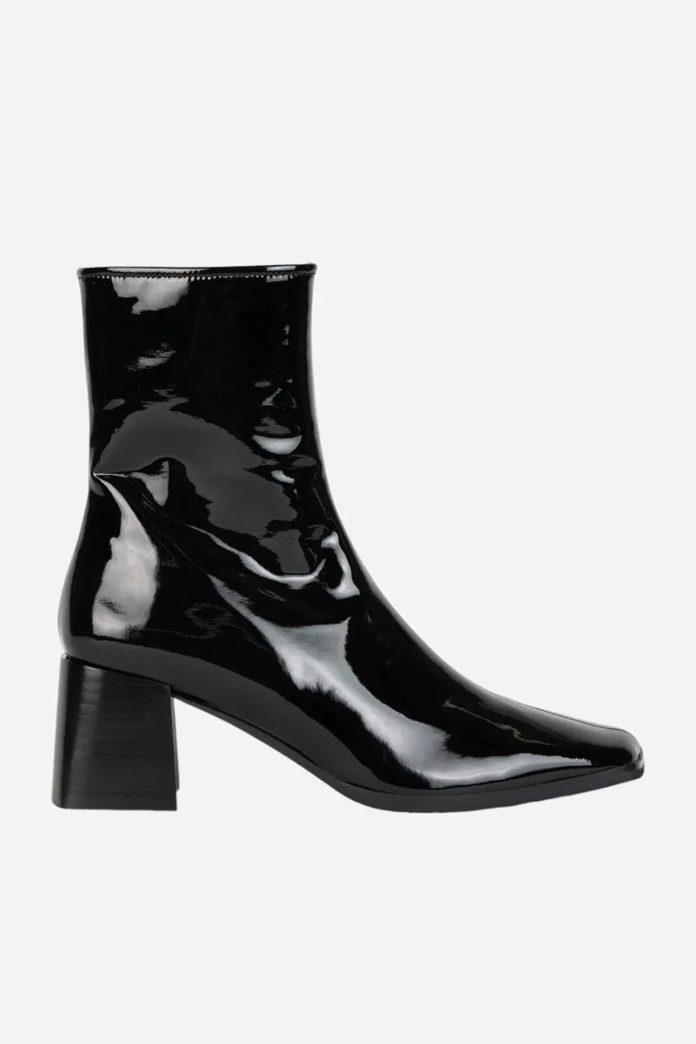 Jeffrey Campbell Slique Ankle Boot In Black 1