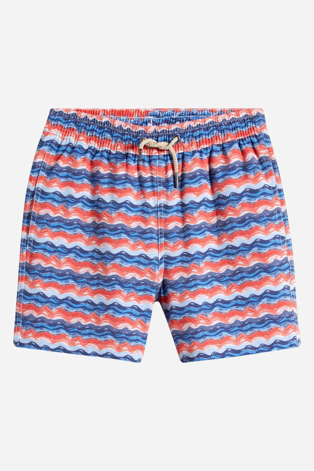Fair Harbor Kids Bayberry Trunk In Wave Blue Bright Waves 1