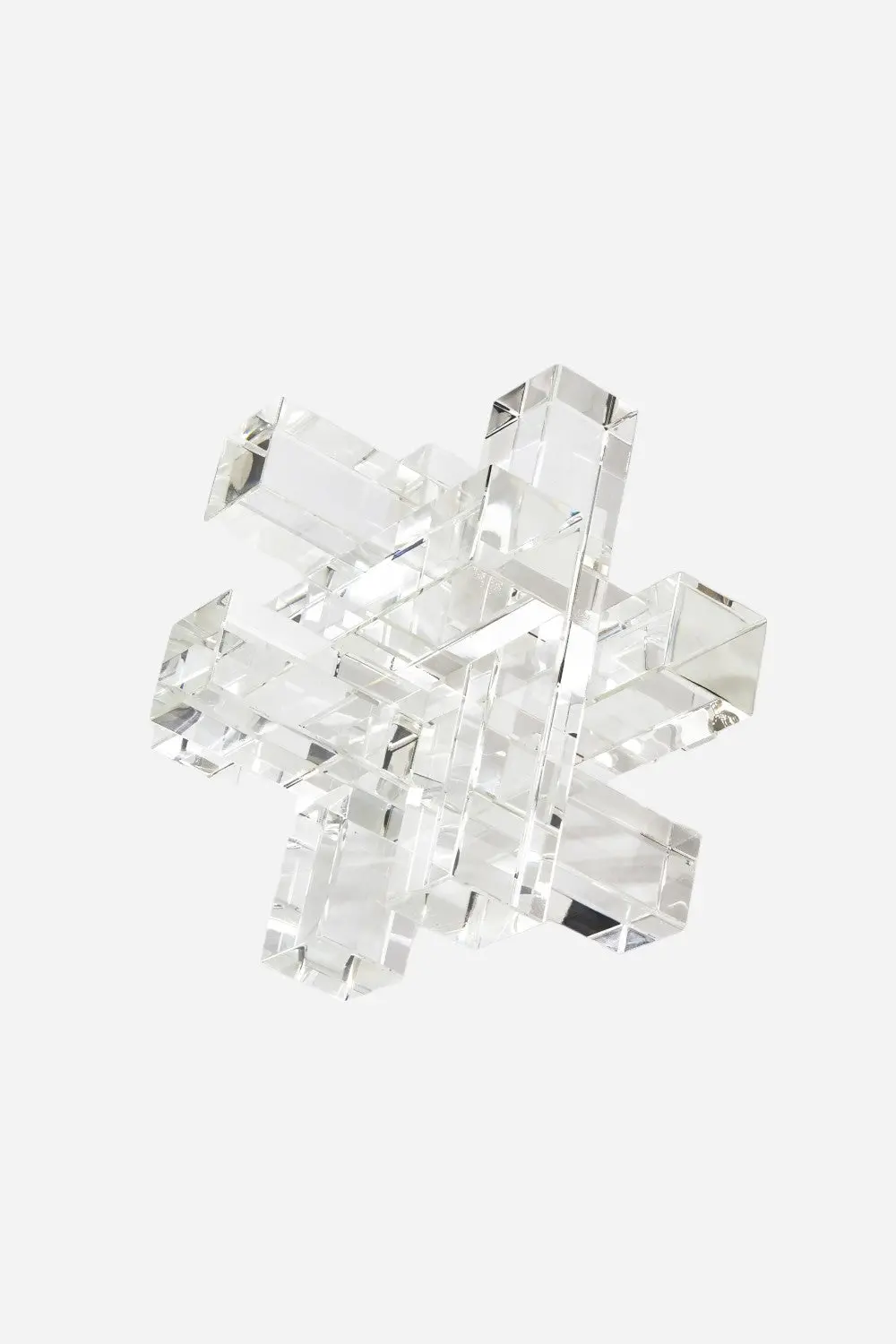 Tizo Crystal Glass Interlock Object 1
