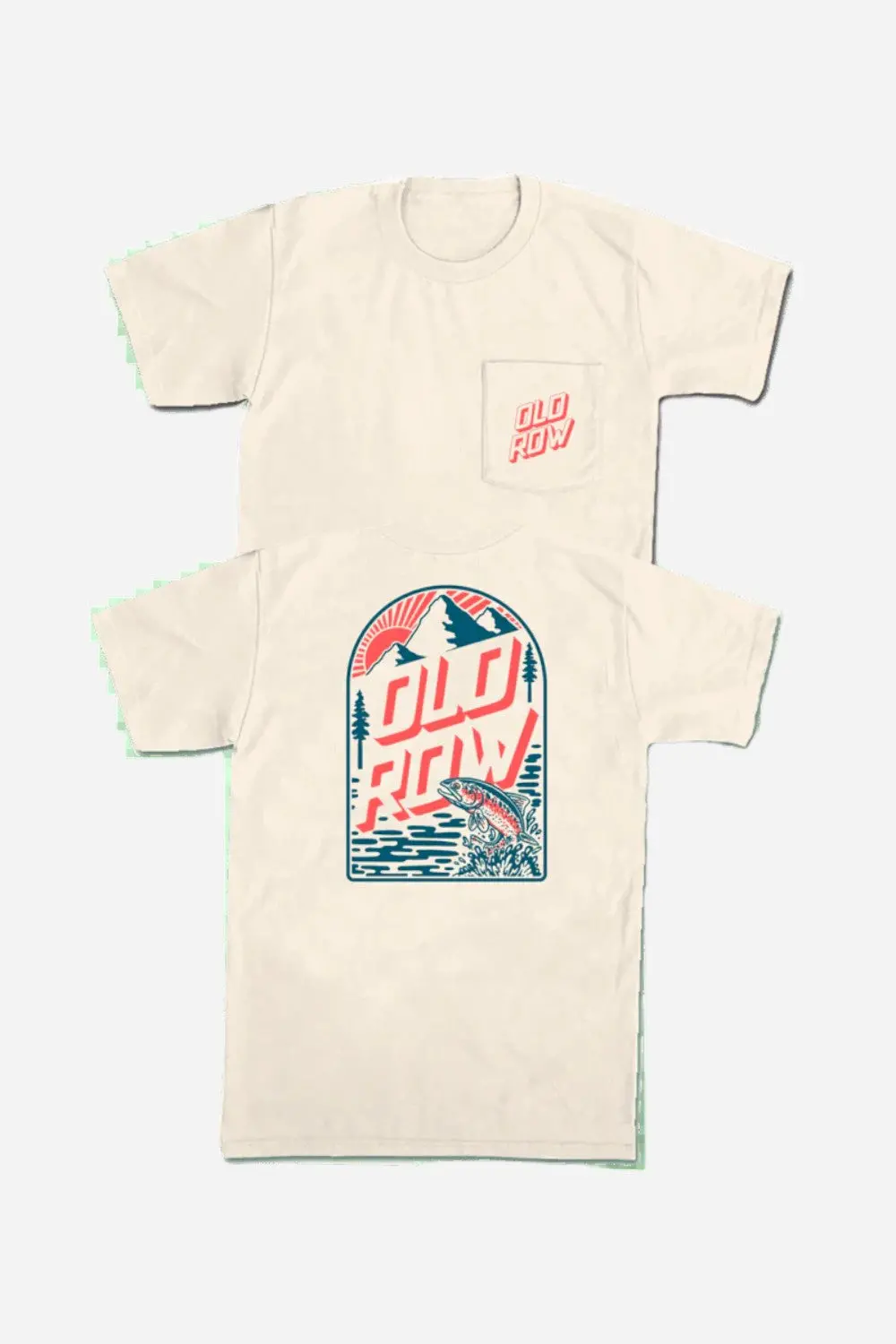 Old Row Outdoors Trout Mountain Pocket Tee 1
