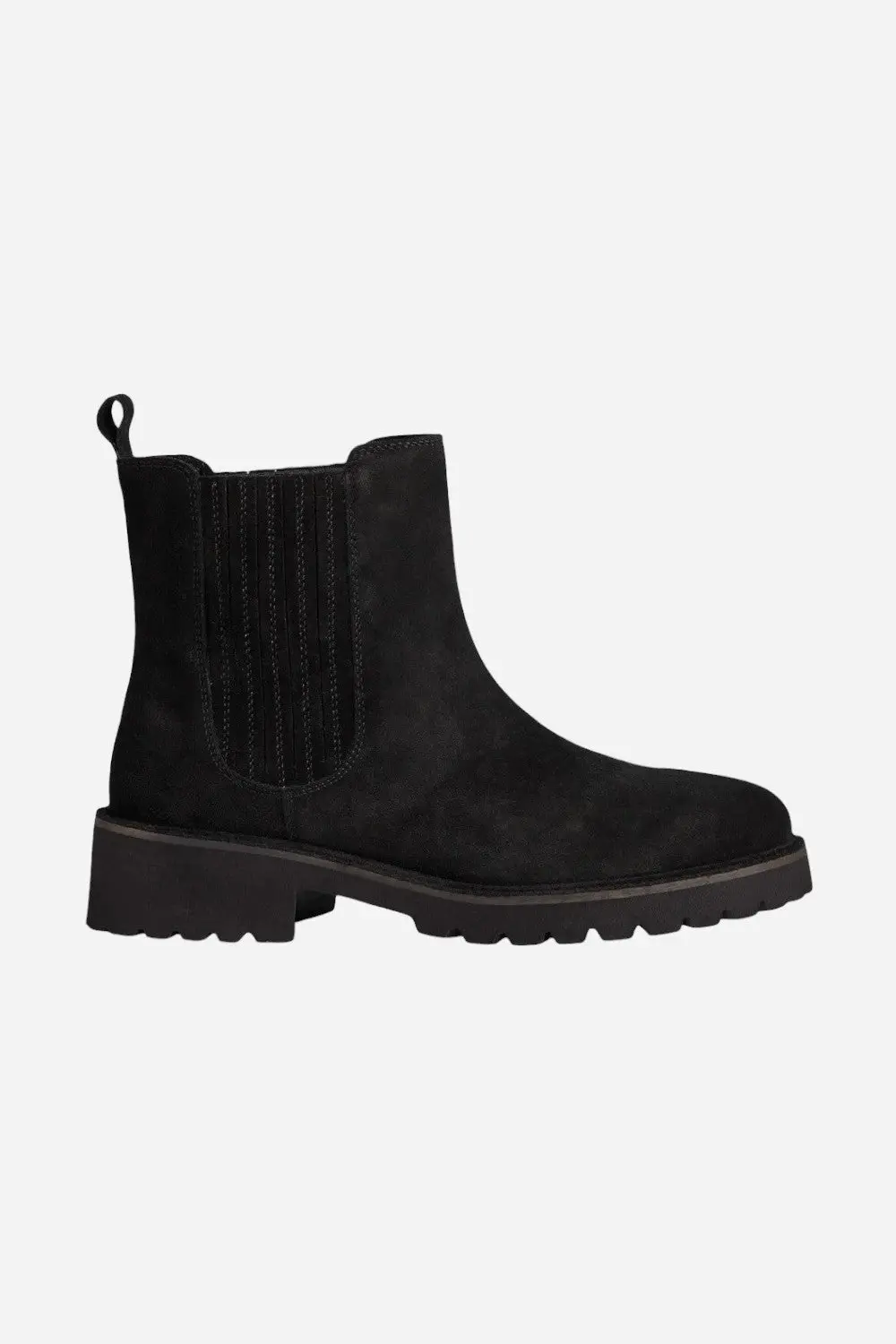 Seychelles Cashew Booties In Black Suede 1